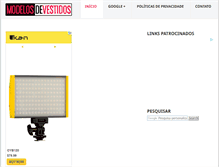 Tablet Screenshot of modelosdevestidos.biz